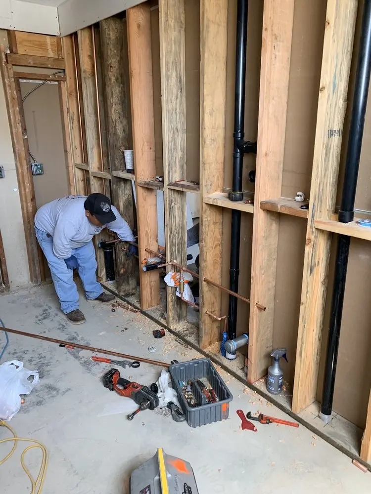 Commercial rough-in plumbing for Commercial Plumbing in Niantic